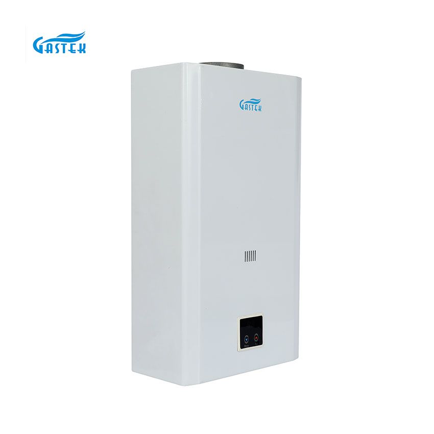Tenperatura Etengabea 10L 12L 16L 18L Flue Mota LCD Panel Horman Tankless Berehalako GLP Gas Naturala Ur Berogailua Dutxarako