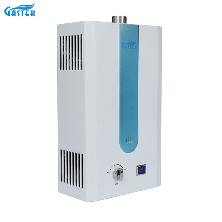 Galdara Flue Mota Hormako Dutxa GLP Gas Natural Geyser Dutxa Bainurako